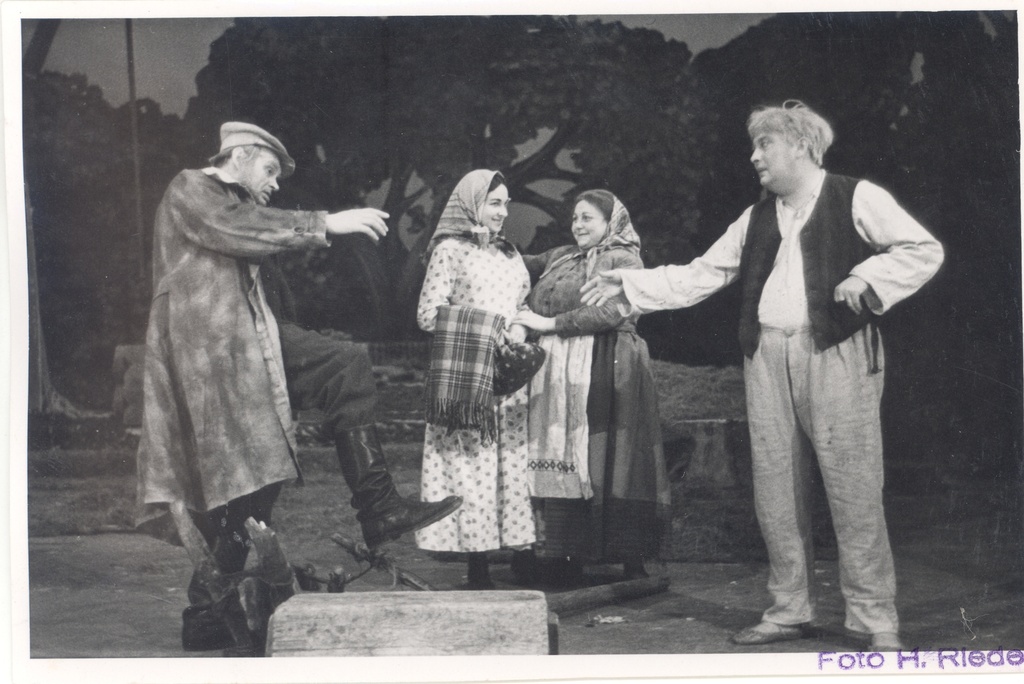 H. Raudsepp\'s "Vedelvorst" "Vanemuises" 1939/40