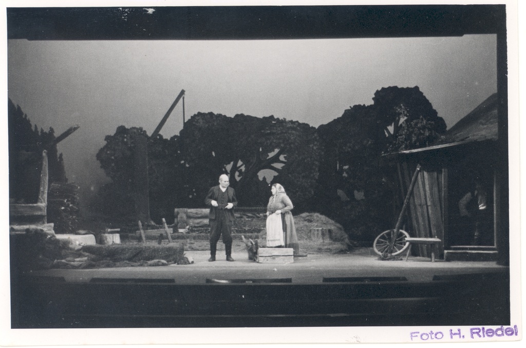 H. Raudsepp\'s "Vedelvorst" "Vanemuises" 1939/40