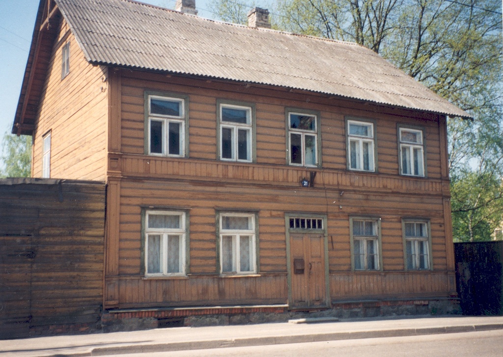 Ernst Enno residence in Tartu, Philosoph tn. 21
