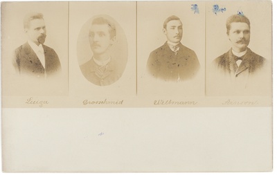 G. e. Luiga, o. Grossschmidt, Weltermann, Ainson  duplicate photo