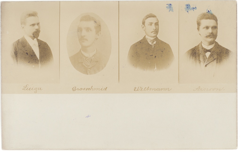 G. e. Luiga, o. Grossschmidt, Weltermann, Ainson