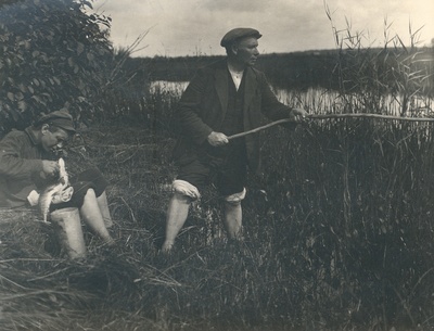 Jakob Mändmets fishing  similar photo
