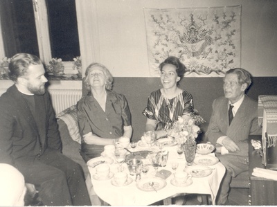 Vello Salo, Marie Under, Astrid Ivask and Johannes Aavik  similar photo