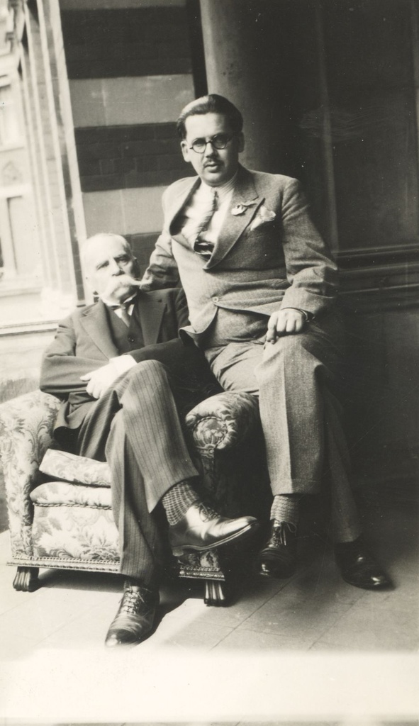 Oskar Ph. Kallas and Sulev Kallas (sohn)