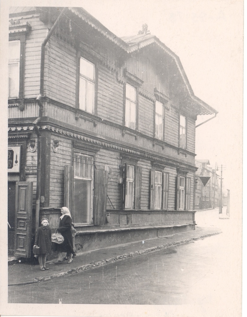 E. Peterson-Särgava residency in Tallinn 1906-1912. Tatari (now V. Kingissepa) 33/Liivalaia 26