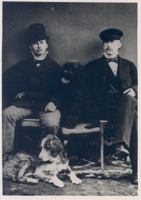 Hans Kitzberg (3 a) a. Kitzberg's son  duplicate photo
