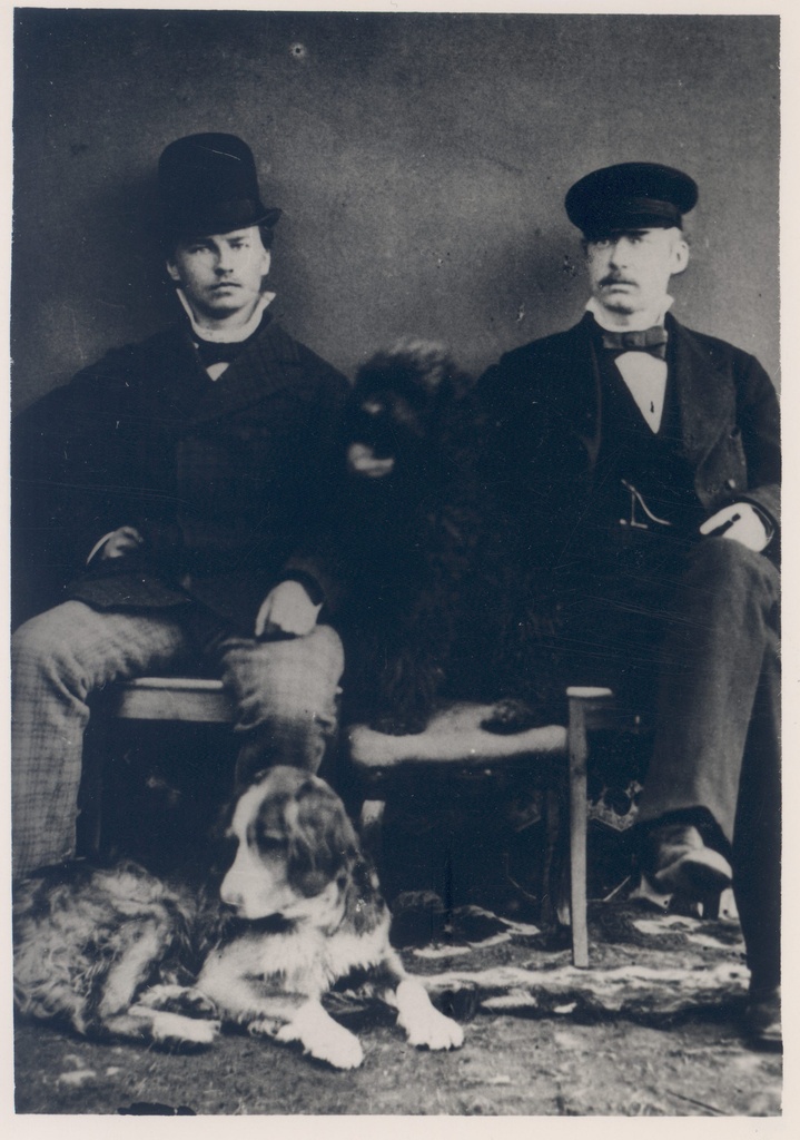 Hans Kitzberg (3 a) a. Kitzberg's son