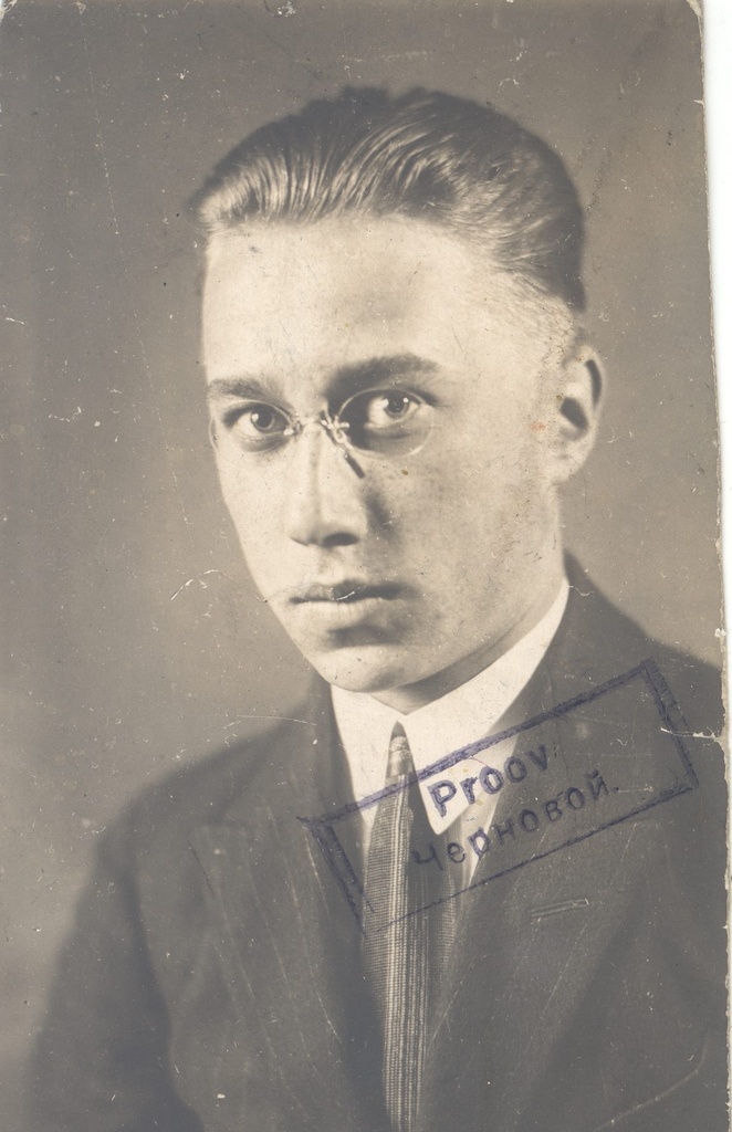 Jaan Kitzberg, son of August Kitzberg