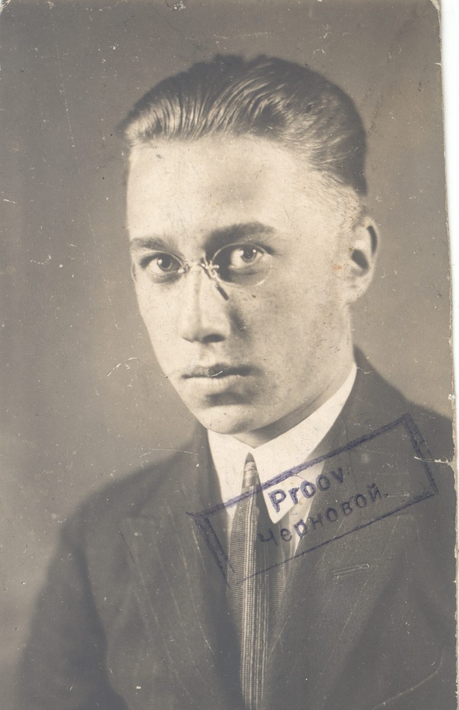 Jaan Kitzberg, son of August Kitzberg