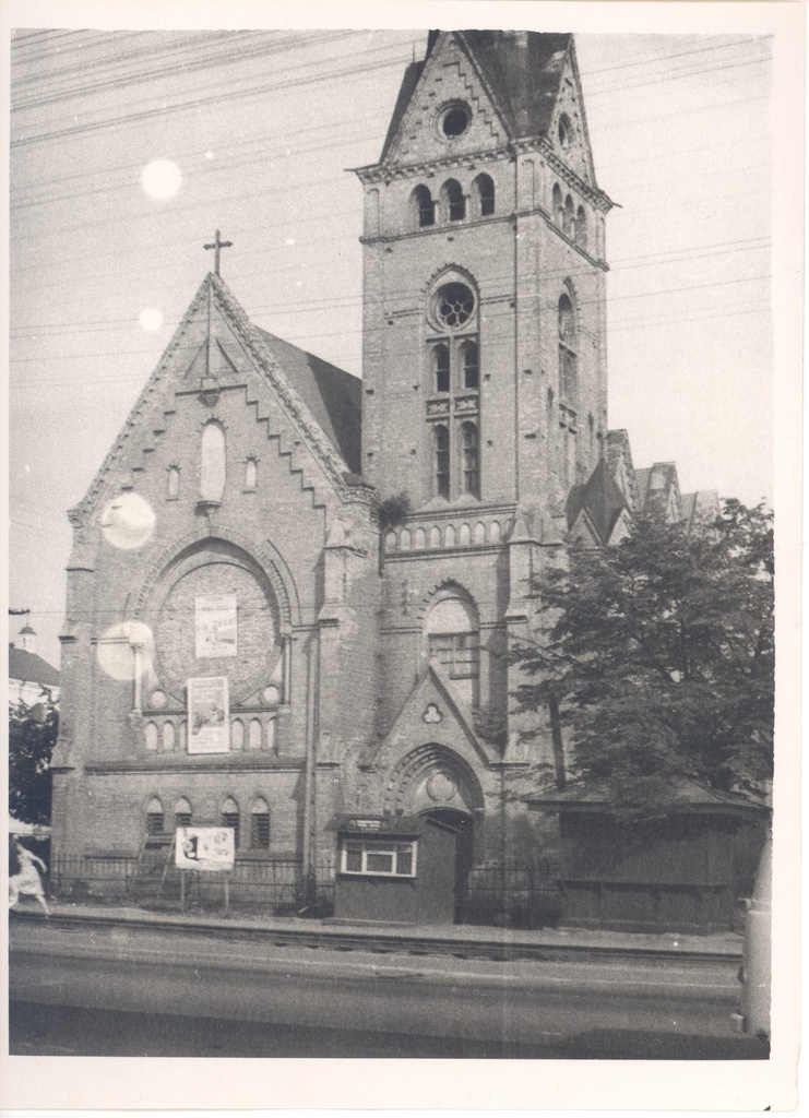 Dünaburg German Church, where a. Kitzberg singed as a member of the choir in 1961