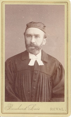 Carl Ed. Malm (1837-1901), Pastor of Rapla  duplicate photo