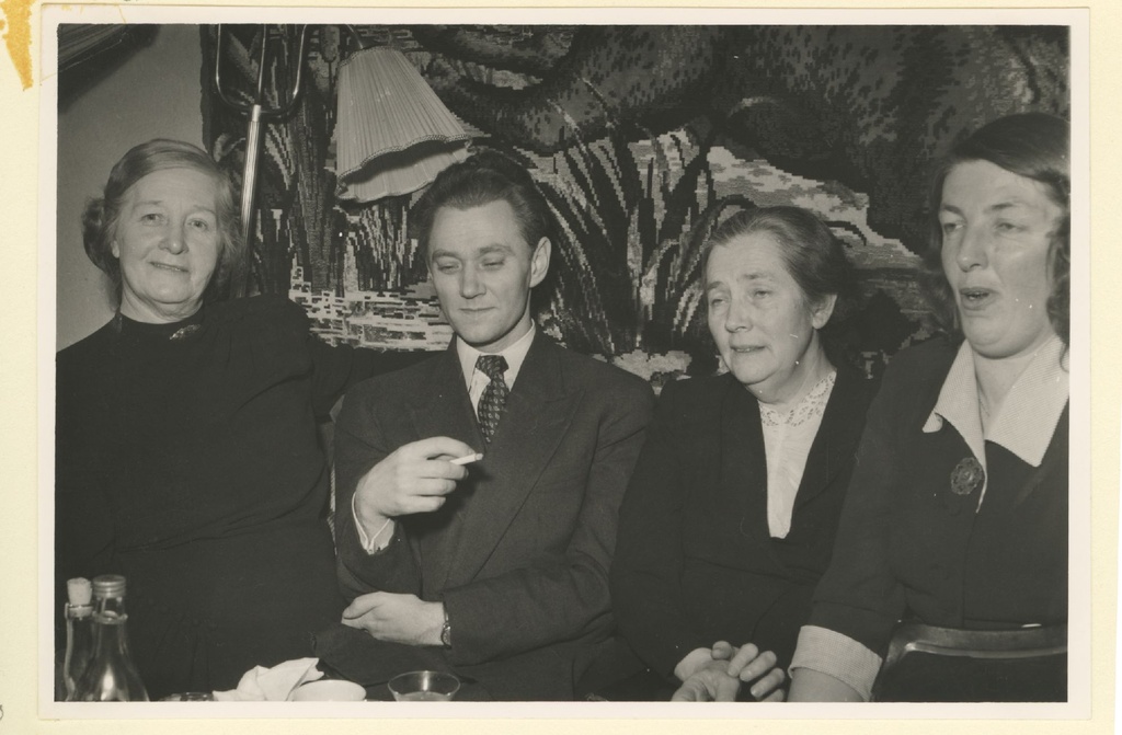 Marie Under, Karl Ristikivi, Unknown, Hedda Hacker 1958