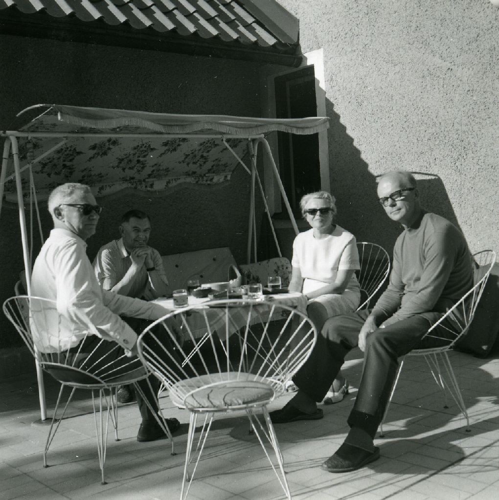 Karl Ristikivi, Arvi Moor, Helmi Eller, Arvo Mägi