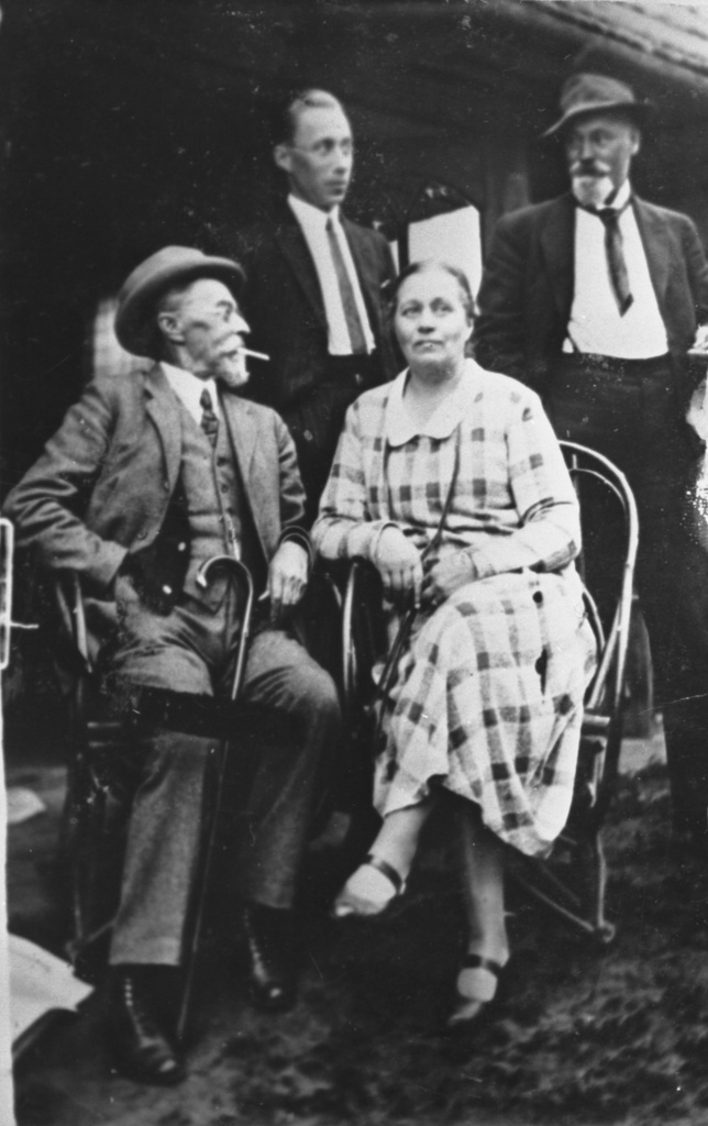 August Kitzberg, Jaan Kitzberg, Johanna Kitzberg and Karl August Hindrey