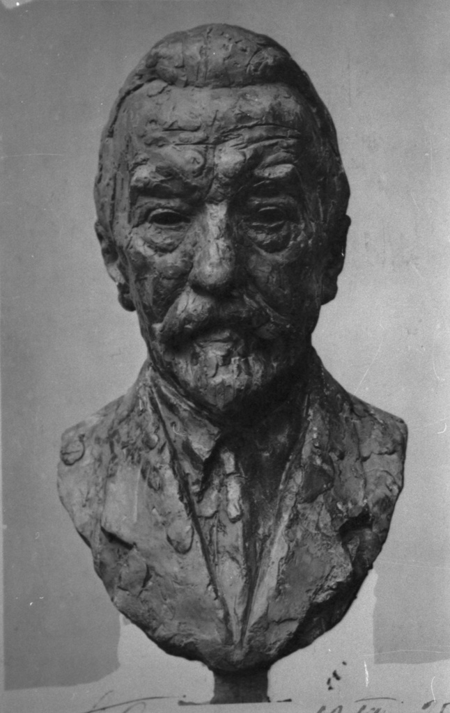 F. Sannamees, August Kitzberg. Sculpture, 1925