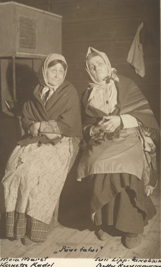 A. Kitzberg's "Püve Farm" in "Estonia" in 1926. Moia-Maret and Kaketse-Kadri parts s. Lipp-Jakobson and b. Kuuskmann
