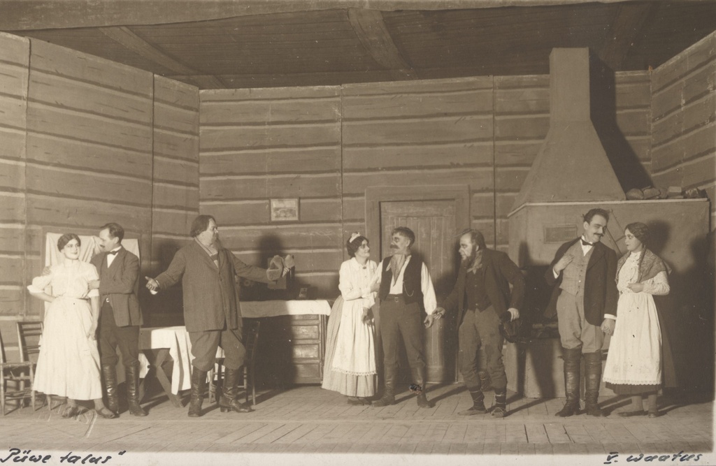 A. Kitzberg's "Püve Farm" in "Estonia" in 1926. V view