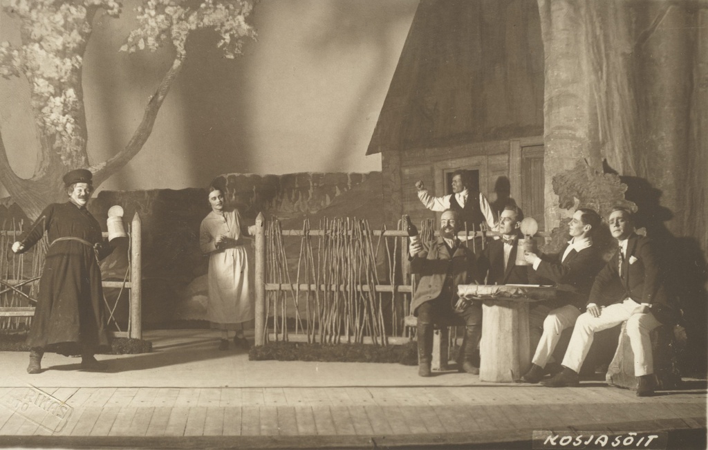 A. Kitzberg's "Shopping trip" "Estonia"