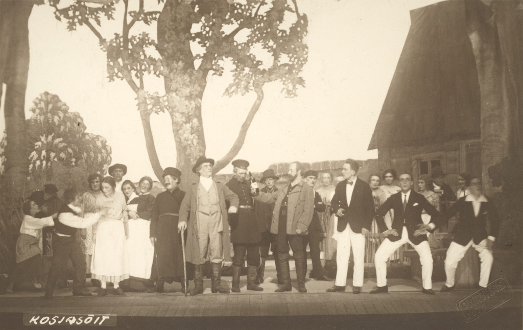 A. Kitzberg's "Shopping trip" "Estonia"