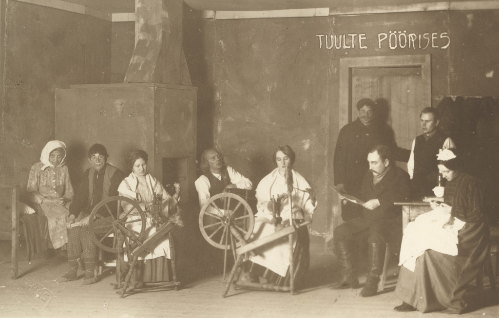 A. Kitzberg's "Tuulte in turn" "Estonia"