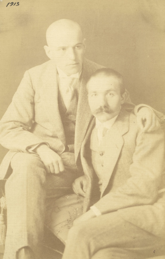 Artur Adson and August Toom Pihkvas in 1913