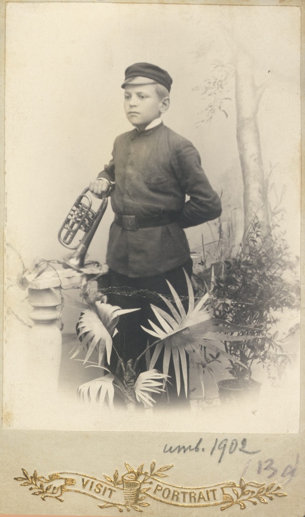 Artur Adson umbrella. 1902 (13 years old)