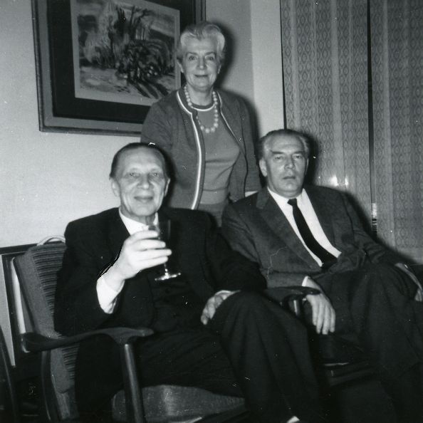 Ants Oras, Graþina Rannit and Aleksis Rannit 11.03.1963