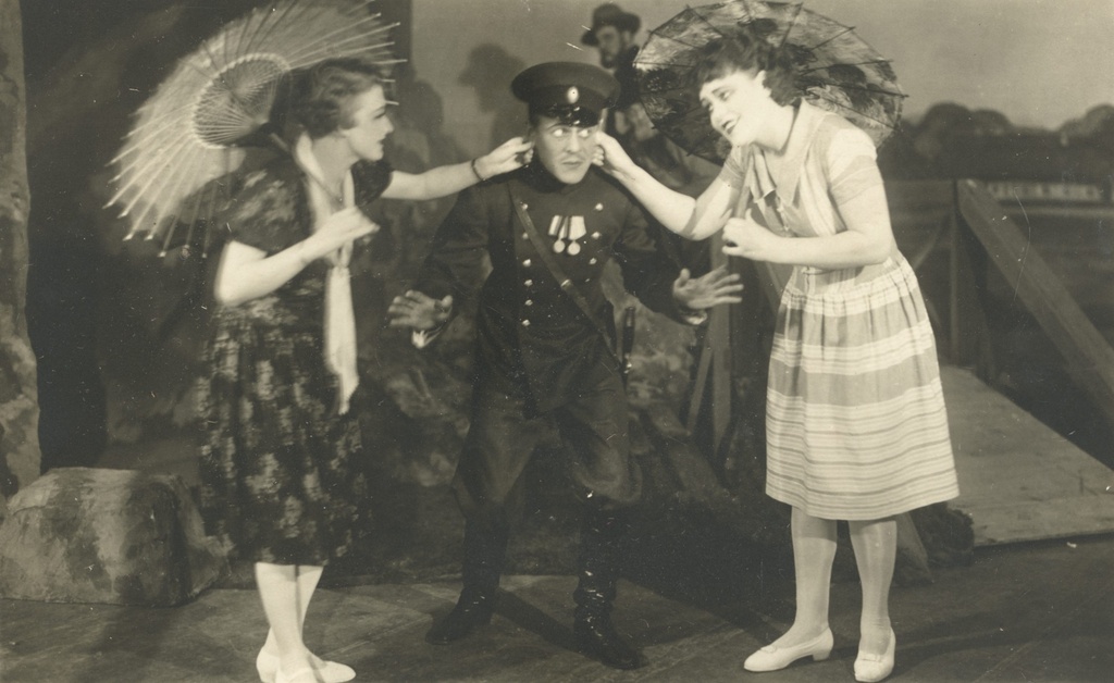 A. Kitzberg's "The Fucked Farm" in Viibur City Theatre 19th Dec. 1929