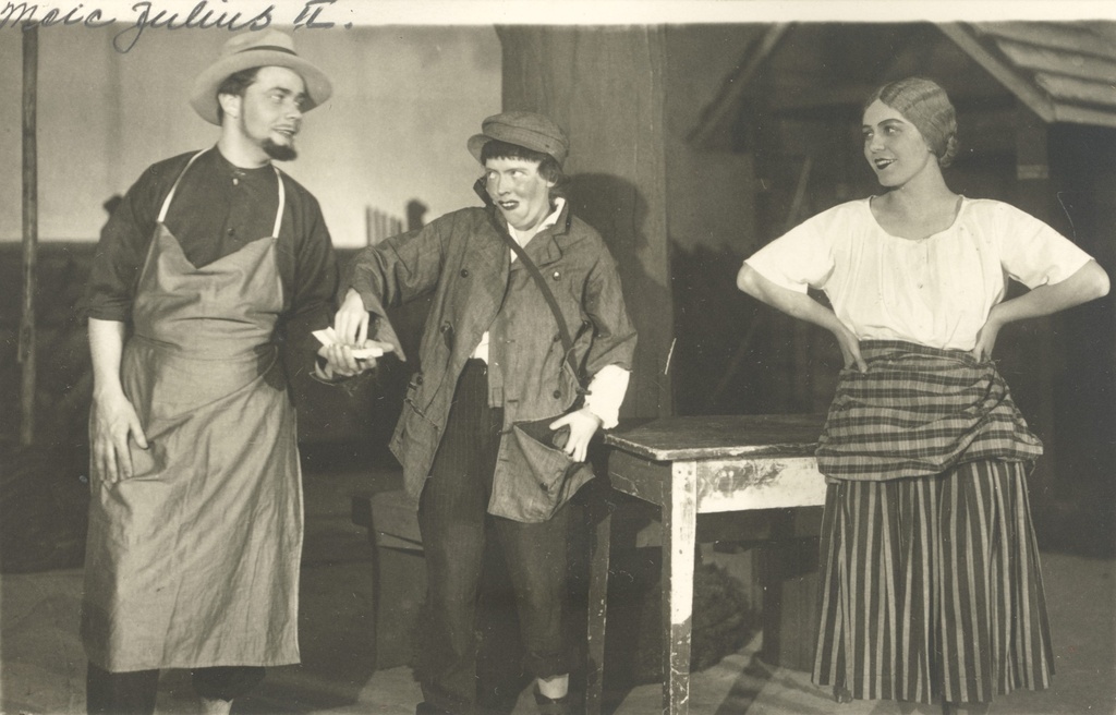 A. Kitzberg's "The Fucked Farm" in Viibur City Theatre 19th Dec. 1929