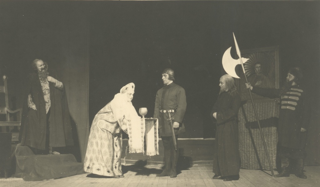 A. Adson "Four Kings" in "Estonia" in 1931. E. Kurnim, m. Luts, a. Lauter, Johanson
