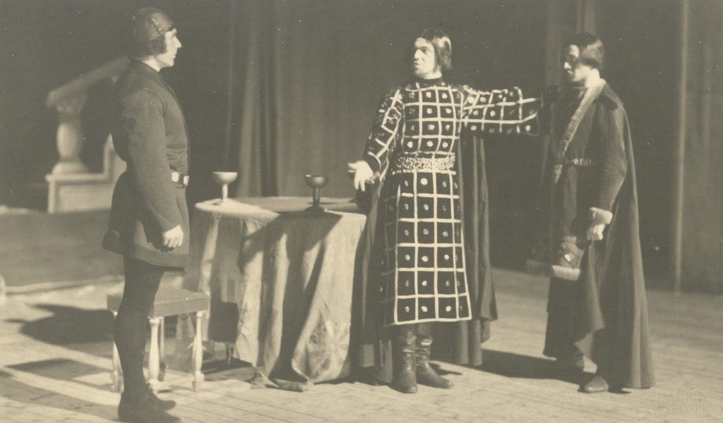 A. Adson "Four Kings" in "Estonia" in 1931. A. Lauter, K. Karm, f. Moor