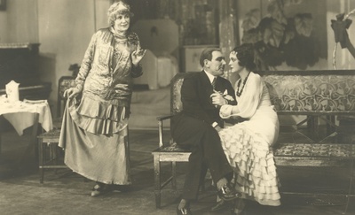 A. Adson "King of Beauty" in Estonia in 1932. B. Kuuskemaa, a. Lauter, m. Parikas  similar photo