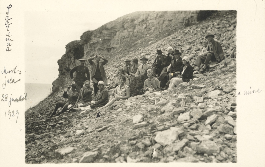 Johanna Kitzberg and others in Blackjala 28.VII 1929
