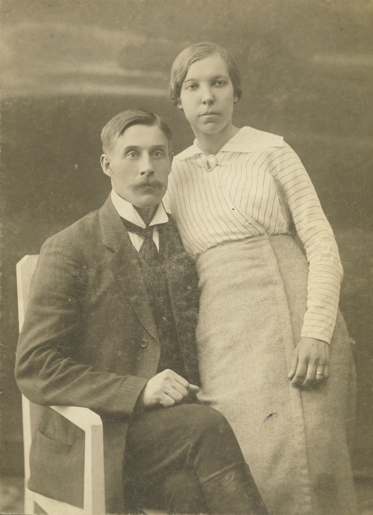 Aleksander and Emmy Kärner in 1914