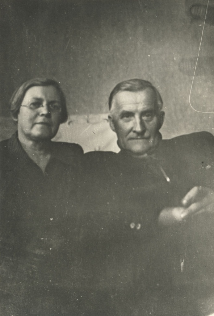 Jaan and Hilda Kärner in 1950