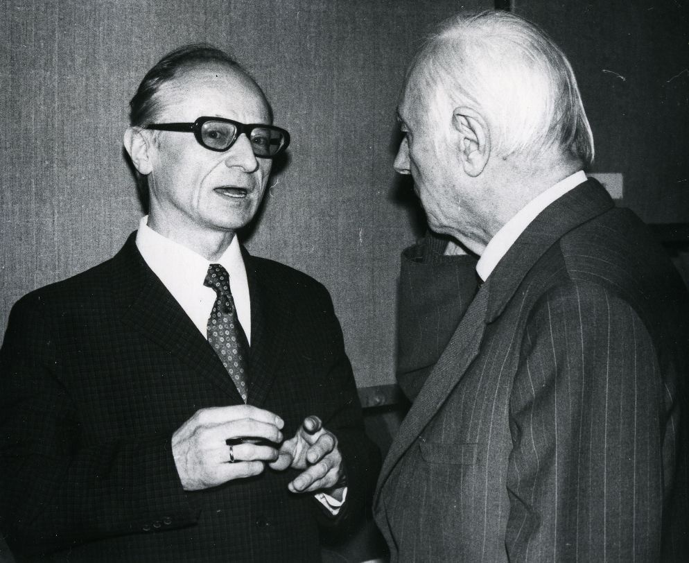 On the day of J. Tuldava and V. Adams XX Kreutzwald in 1976, Literature Museum