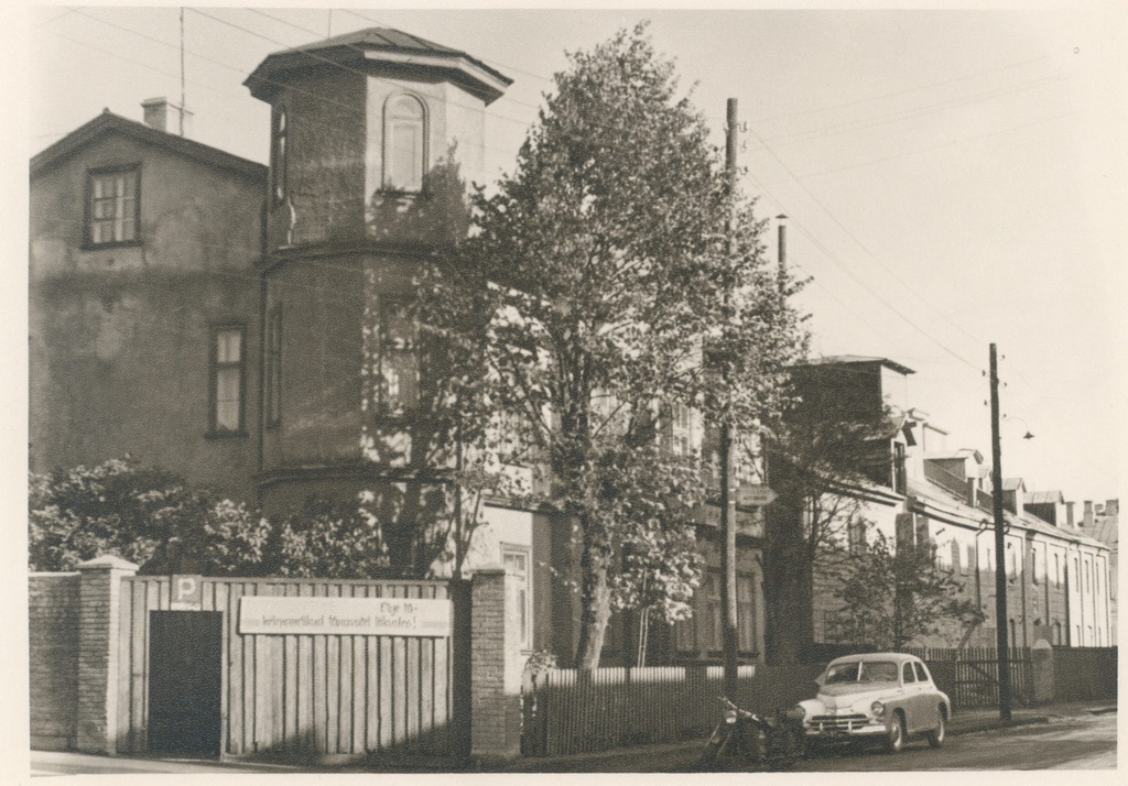 Wound, Anna residence in Tartu 1928-1930. - the tiger of this. 65