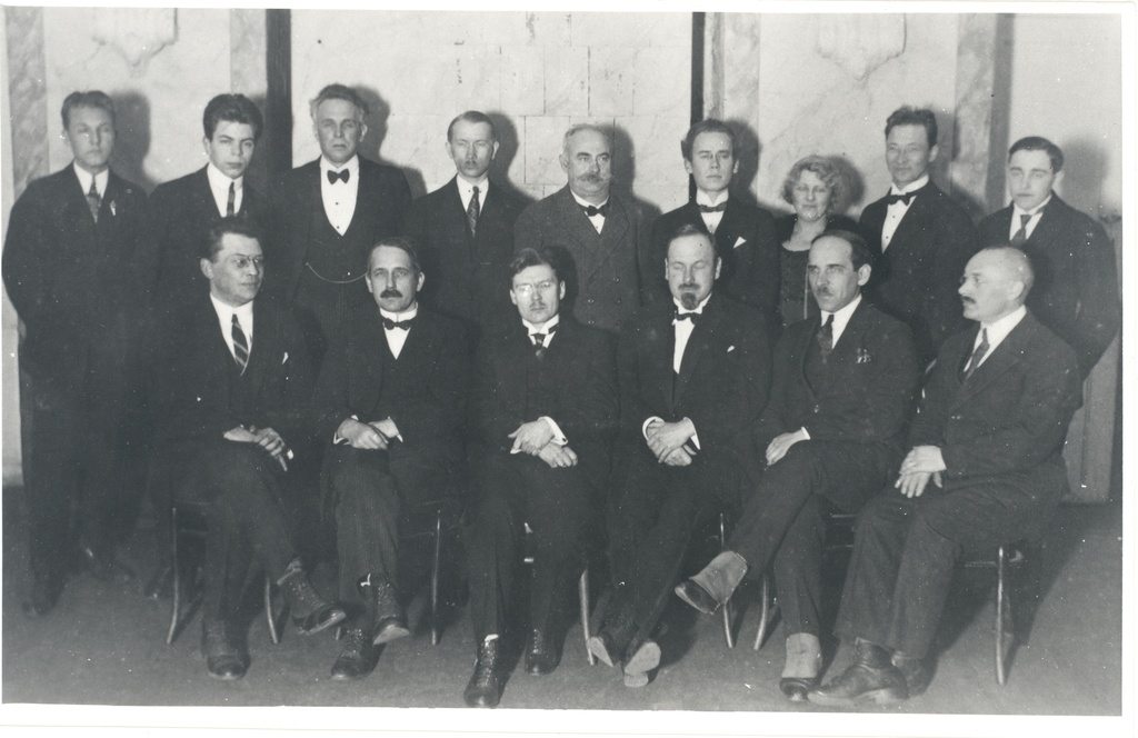 Jubilee evening of the 20th century at the University of New Estonia h. Treffner 29th November 1925
