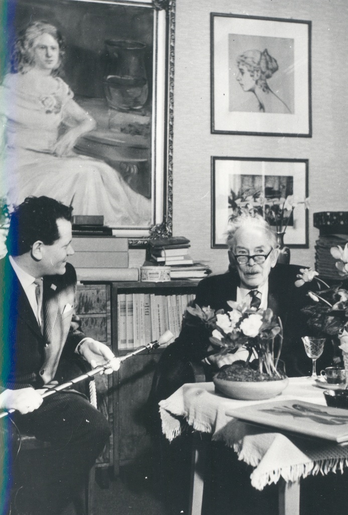 R. Sikk and f. Tuglas on March 2, 1971