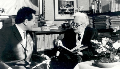 R. Sikk and f. Tuglas March 2, 1971  duplicate photo