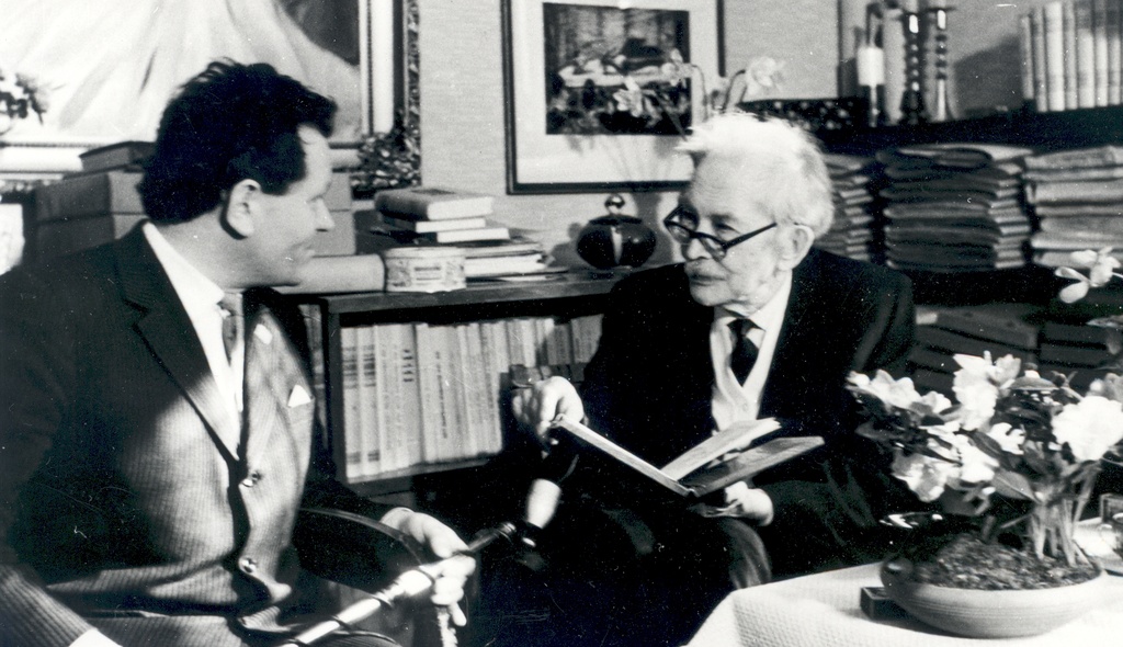 R. Sikk and f. Tuglas March 2, 1971