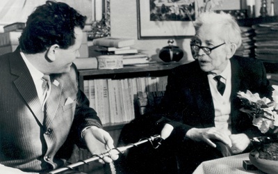 R. Sikk and f. Tuglas March 2, 1971  duplicate photo