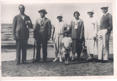Vilde, Eduard Summer Society in Narva-Jõesuusu in 1925.  duplicate photo
