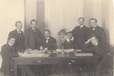 Editorial of Tallinn Journal 1912-1913  duplicate photo