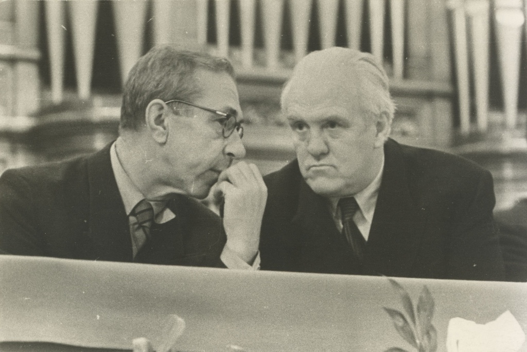 Mart Raud and Nikolai Tihhonov