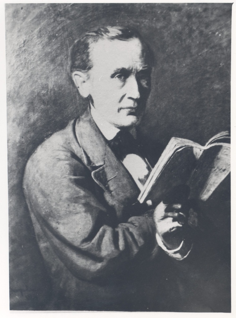 Köler, Johann, copy of the painting by Kreutzwald Kalevipoja manuscript, 1864