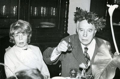 Find Aleksejeva and Valmar Adams at the TRÜ cafe 30. I 1974 V. Adams at the jubel of 75th century  similar photo