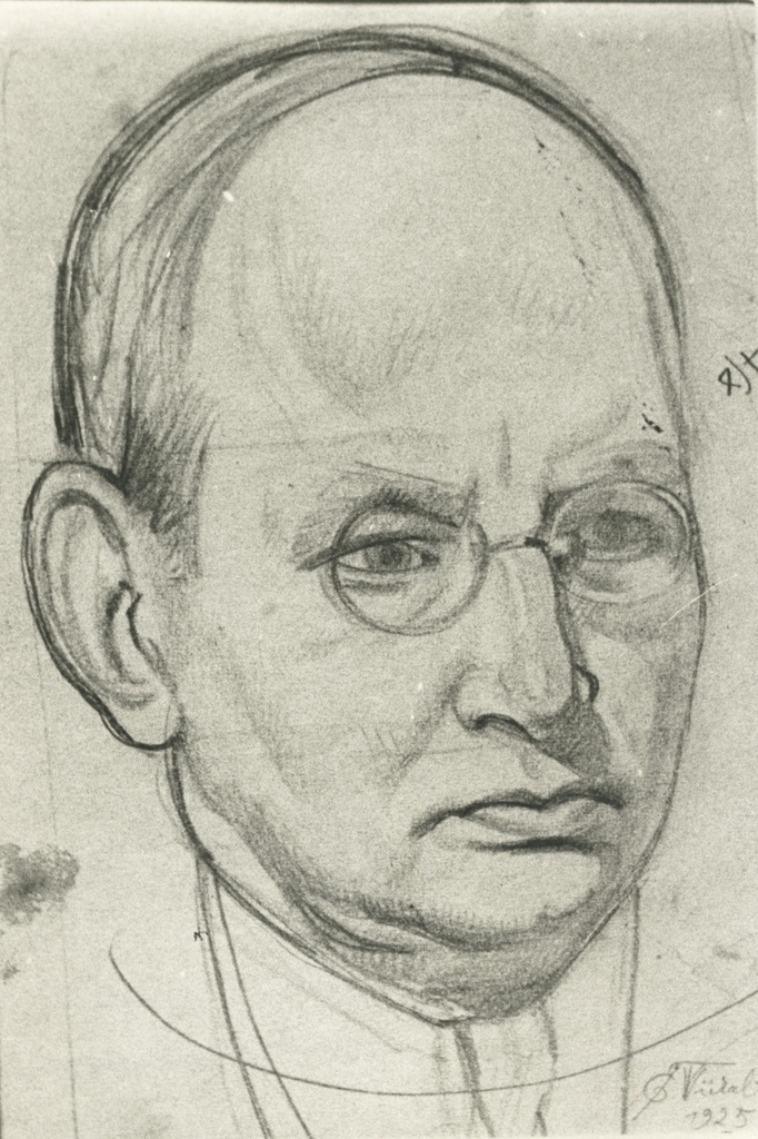 Eduard Viiralt. August All Portrait 1925