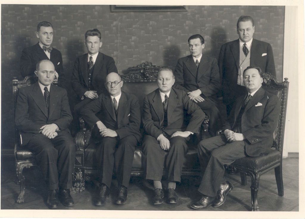 Artur Eckbaum, [Paul Pinna], Leo Kalmet, etc.