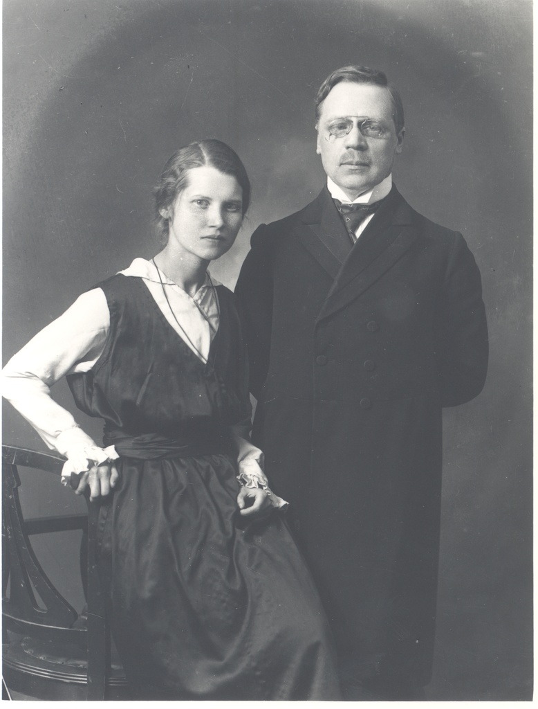 Eduard Hubel's wife